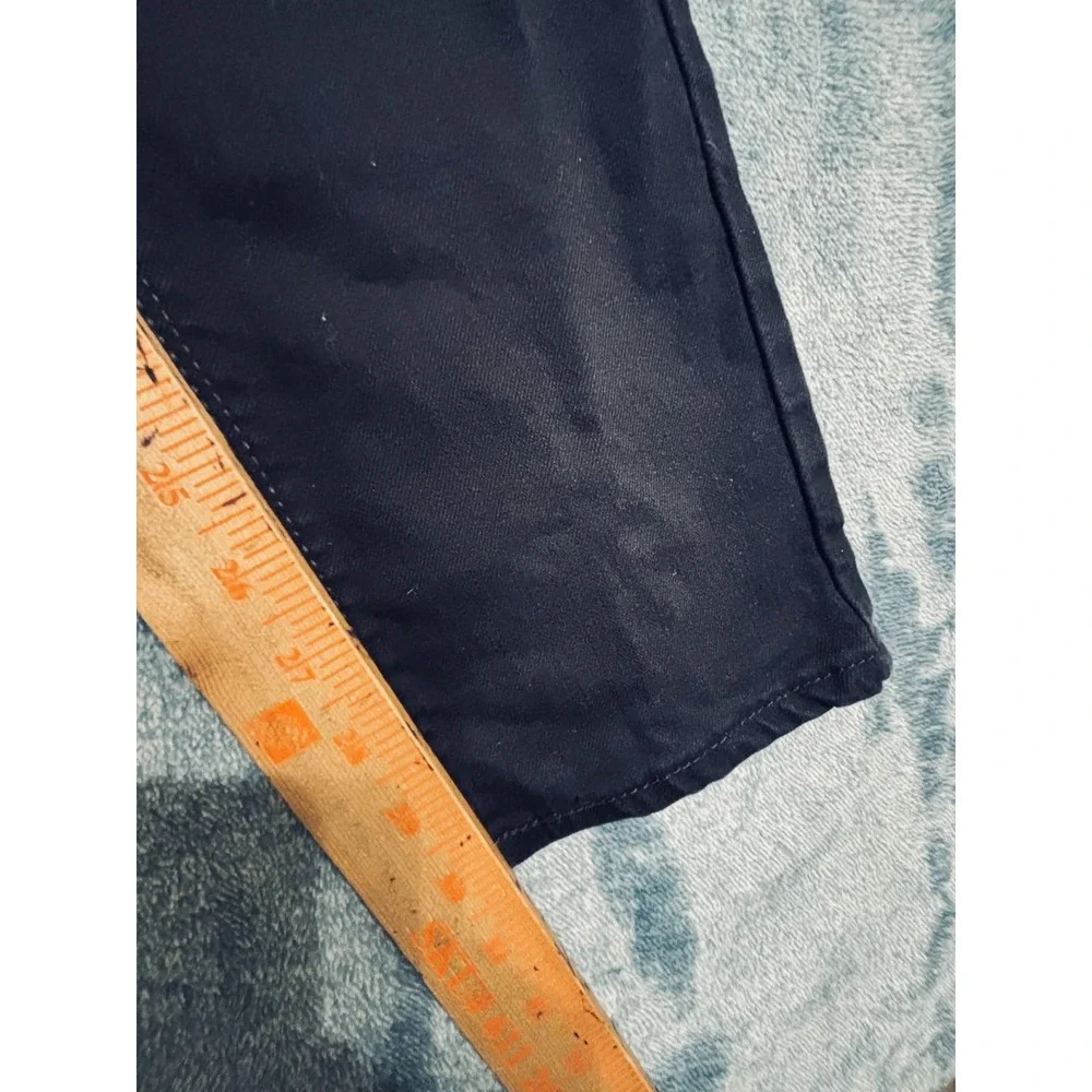 Denizen From Levi's Men Jeans 32 Skinny Black Cotton Blend Solid Button Casual